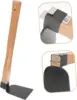 Handle Farming Hoe Garden Iron Convenient Lightweight Hand Head Digging Wooden Gardening Weeding Tool Flower  Agricultural Soil  4