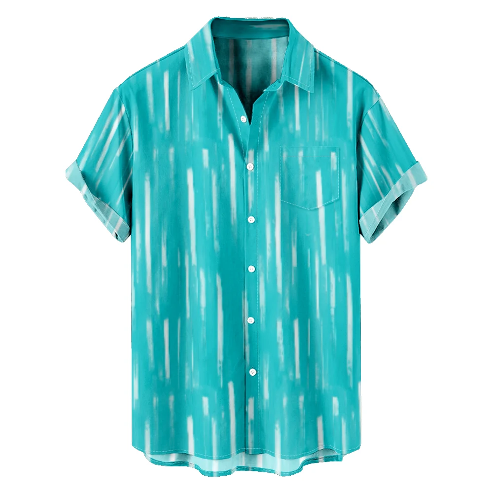 

2024 гавайская рубашка, летняя женская модная Повседневная рубашка с коротким рукавом