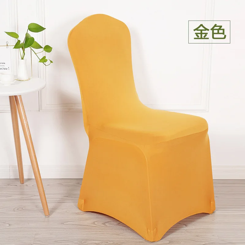 Elegant Red and White Elastic Chair Cover
