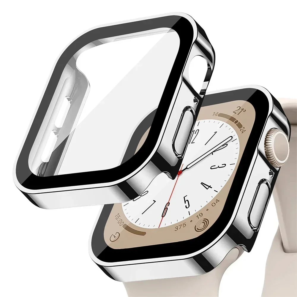 Premium Glass Cover for Apple Watch - Straight Edge Screen Protector