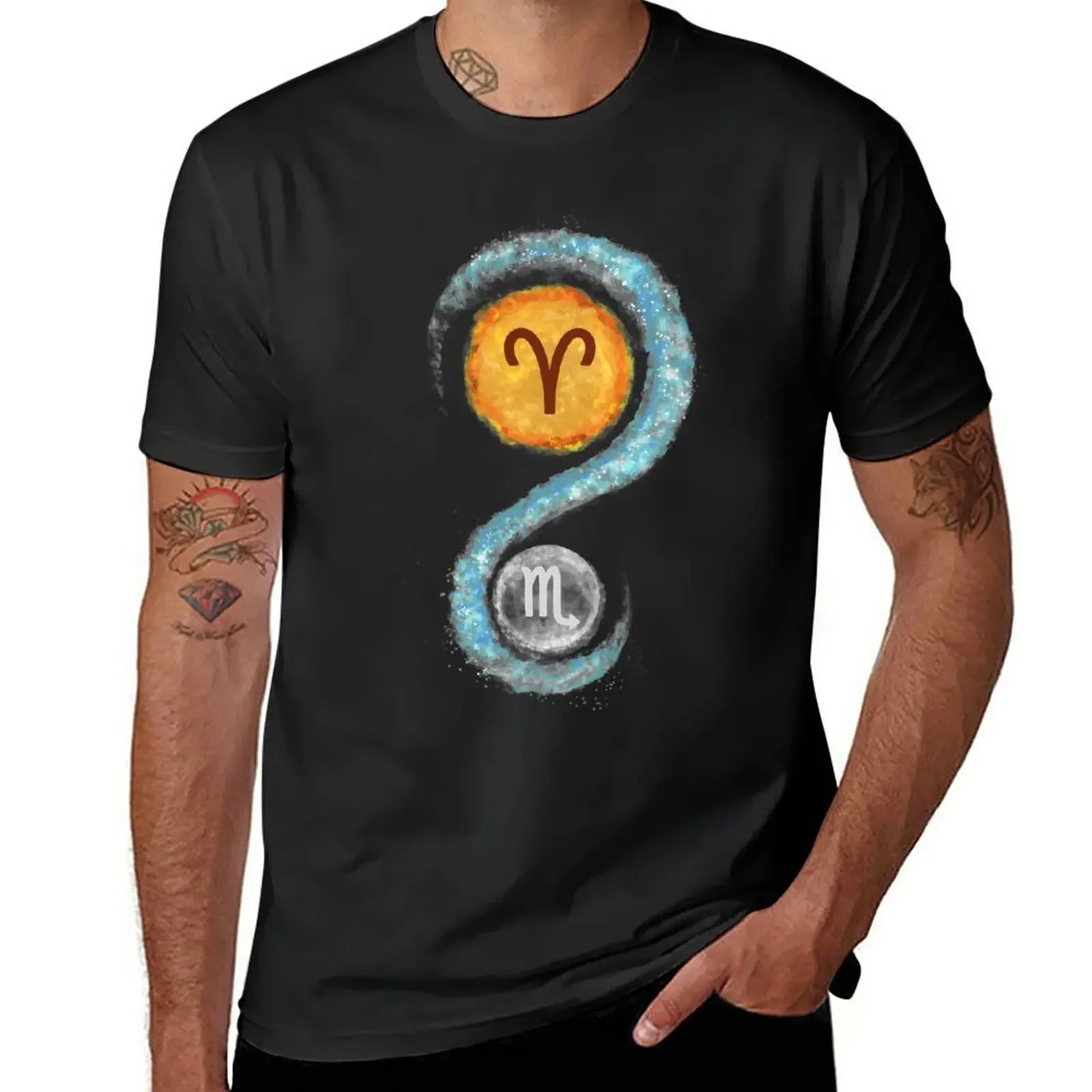 

Aries sun Scorpio moon T-Shirt anime vintage funny t shirts for men