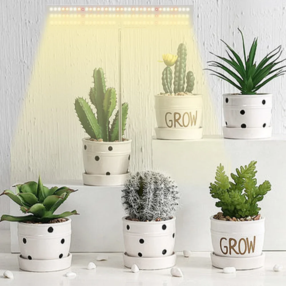 LED Standing Grow Lamp Height Adjustable Phytolamp Grow Light IP54 Waterproof Desktop Grow Lamp for Seedlings Indoor Plants