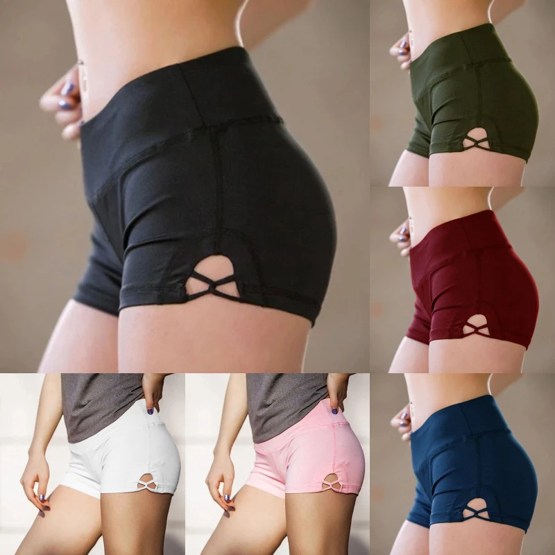 여성용 신축성 스포츠 하의 레깅스 반바지, 운동 피트니스 요가 반바지, 2024 여름 캐주얼 여성 의류