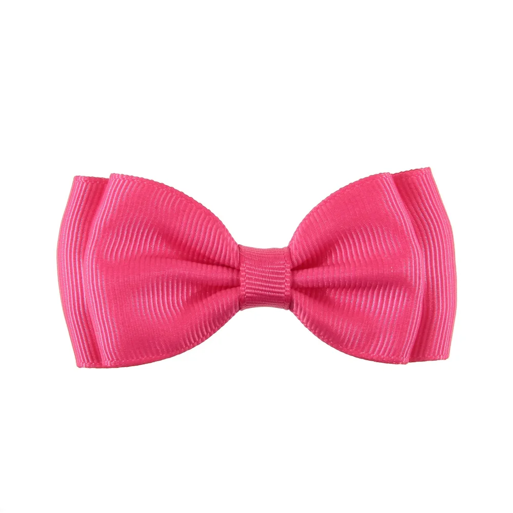 baby accessories diy New 3.2" 10pcs/lot Felt Grosgain Ribbon Bowknot Without Clips Double Layer Hair Bows for Diy Baby Girls Headwear Hairpins car baby accessories