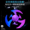 New Hand Spinner Stress Relieving Toys Keychain Plastic Toy Kid Fingertip Keyring Finger Fidget Ring Anxiety Boredom Party Gifts 3