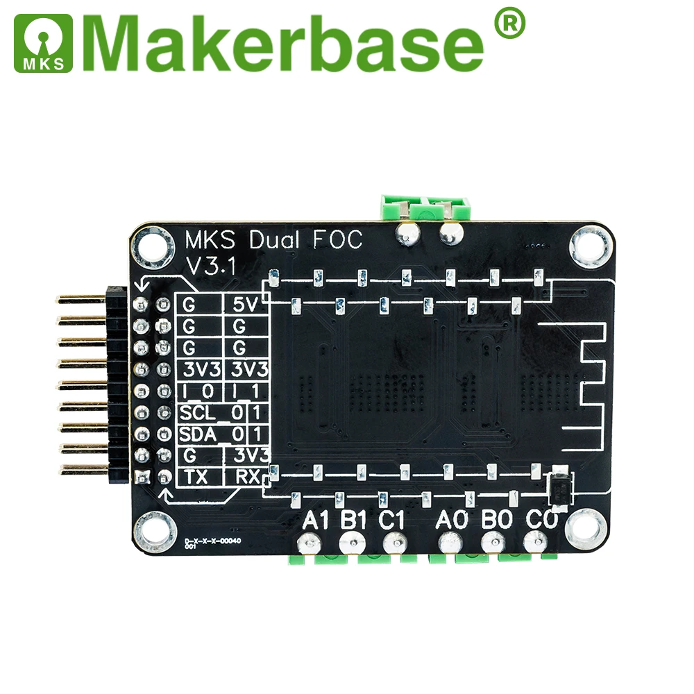 Makerbase Simplefoc Dual Brushless Micro Foc 3.1 Servo com Loop Atual para Bldc Motor Compatível com Esp32 - Imagem 6