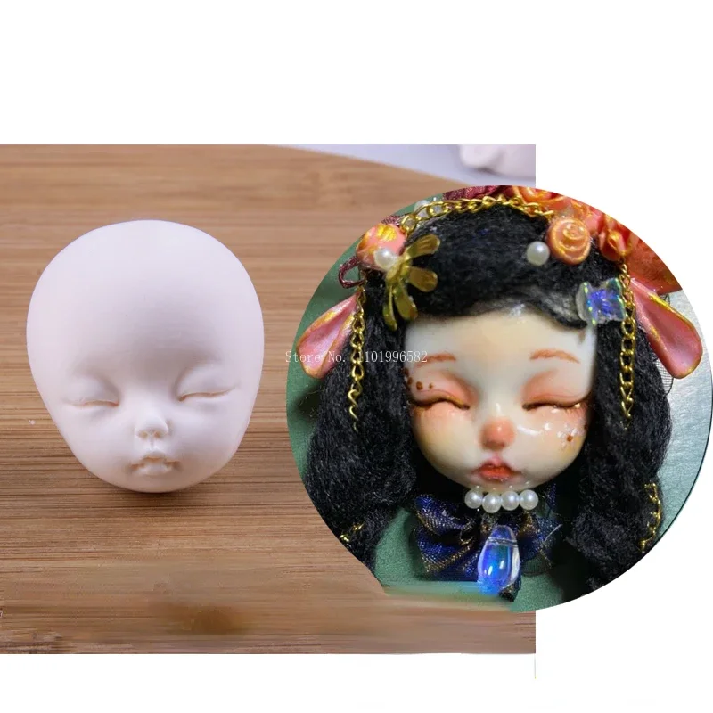Polymer Clay Face Mold 5