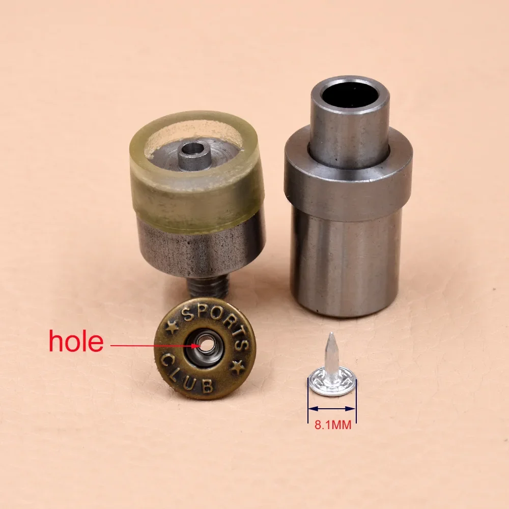 hollow jeans buttons molds Metal snap Metal eyelets tool. jeans button.Hand press mold.Shaking head buckle  buttons mold dies 4