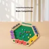 Board Game With Multi-Faceted Flip Shut The Box Game 6 Player Wooden Board Math Number Games For Kids Adults Families Party Club 3