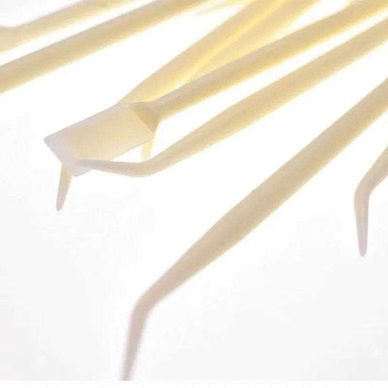 10Pcs 2 Way Eyelash Perming Stick Glue Spoon Lash Lifting Curler Applicator  Tweezers  Extension Sticks Supplies 4