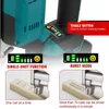 Cordless 2Gear Brushless Electric Nail Gun 422J U Nailer Stapler With 1 Set Nails Wookworking Power Tool For Makita 18V Battery 4