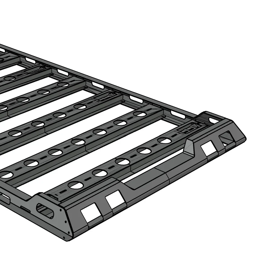 

4x4 Roof rack with Steel material Car Universal Rack Luggage off road
