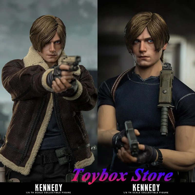 MTTOYS017 Leon Kennedy 1/6 Action Figure Movable Eyes Replaceable