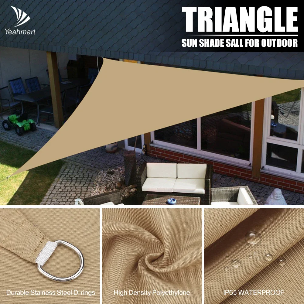 Sunshade Net Outdoor Awnings 280GSM Waterproof Anti-UV Protection Awning Sun Shading Net