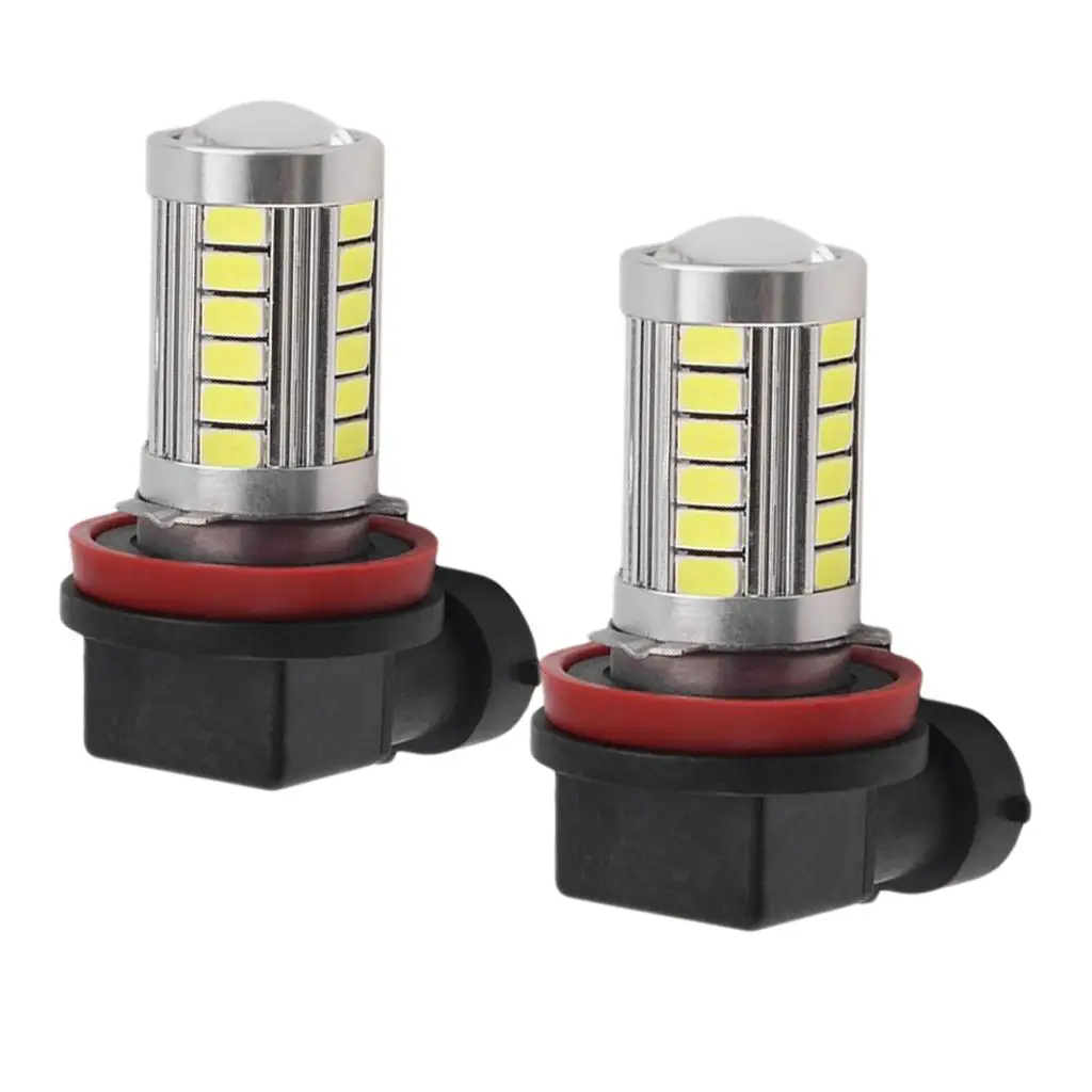 Xenon White H11 21 LED Fog Driving Light Bulbs 2x 12V ~ 24V for Cars auto led light