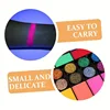 42 Colors Water Soluble Face Body Painting Set UV Neon Glitter Face Paint Art Halloween and Christmas Party Body Paint Makeup 6