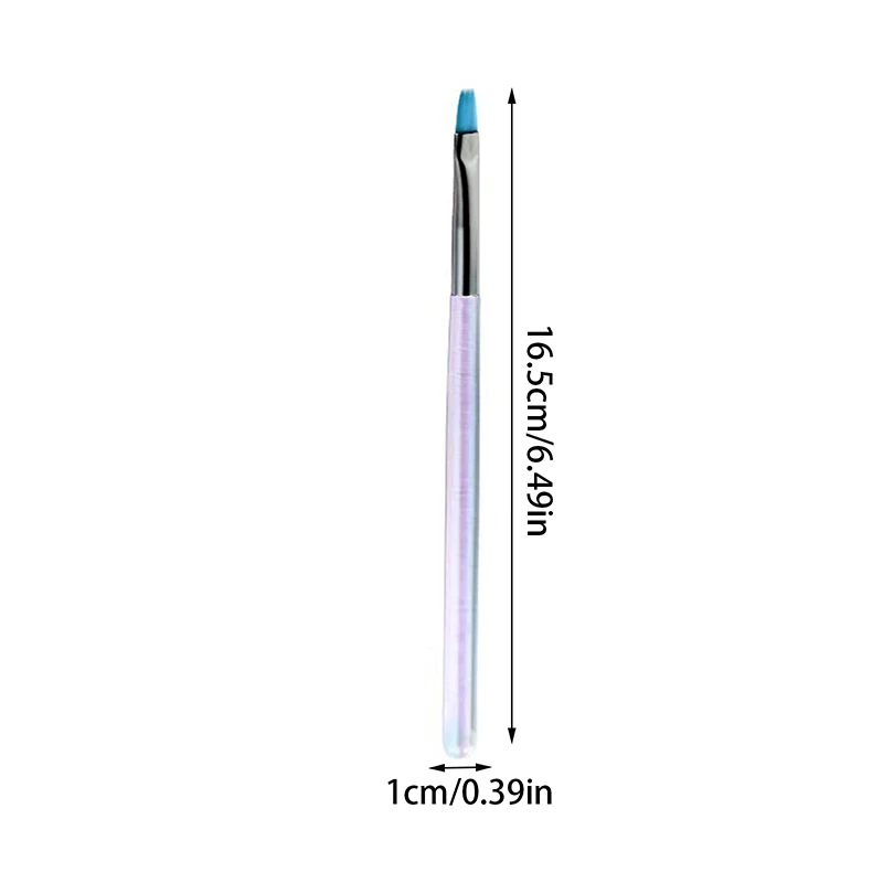 Nail Design Art Pen Aurora Transparent Brush Painting Brush Uv Gel Extension Drawing Carving Pen Diy Manicure Tool Nail Brush 6