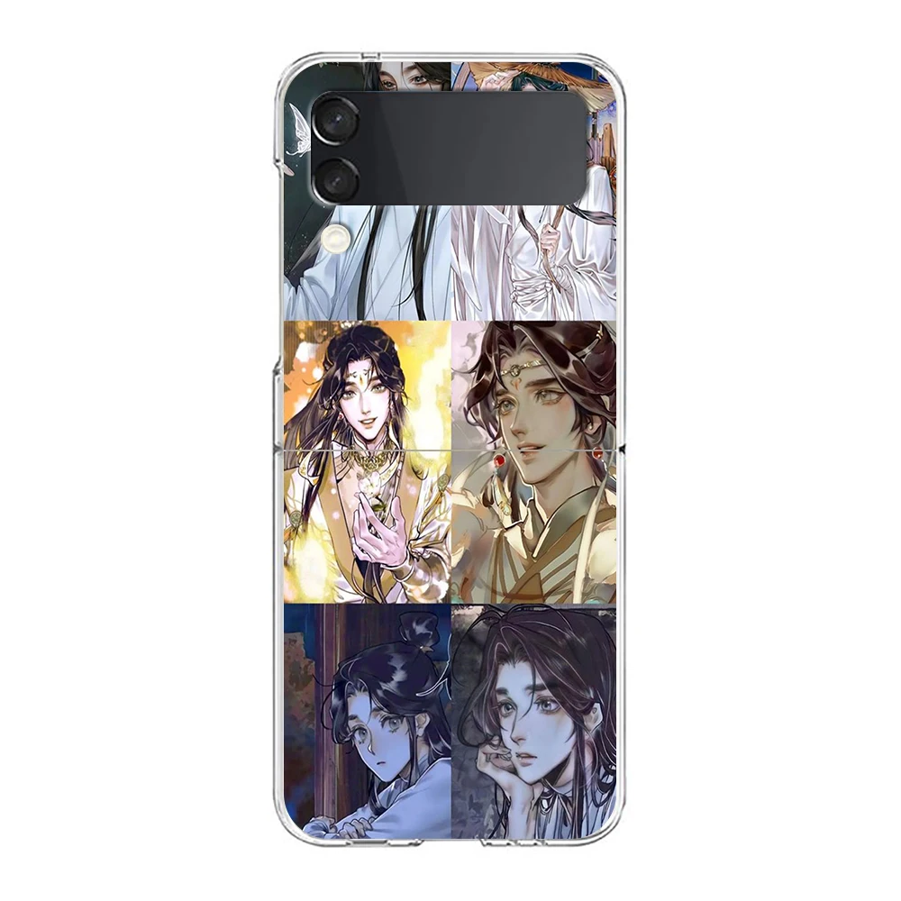 Heaven Official's Blessing Gift Harte PC-Handyhülle für Samsung Galaxy Z Flip 5 4 3, transparente Hülle für Galaxy Z Flip 6 Capas – Detail 1