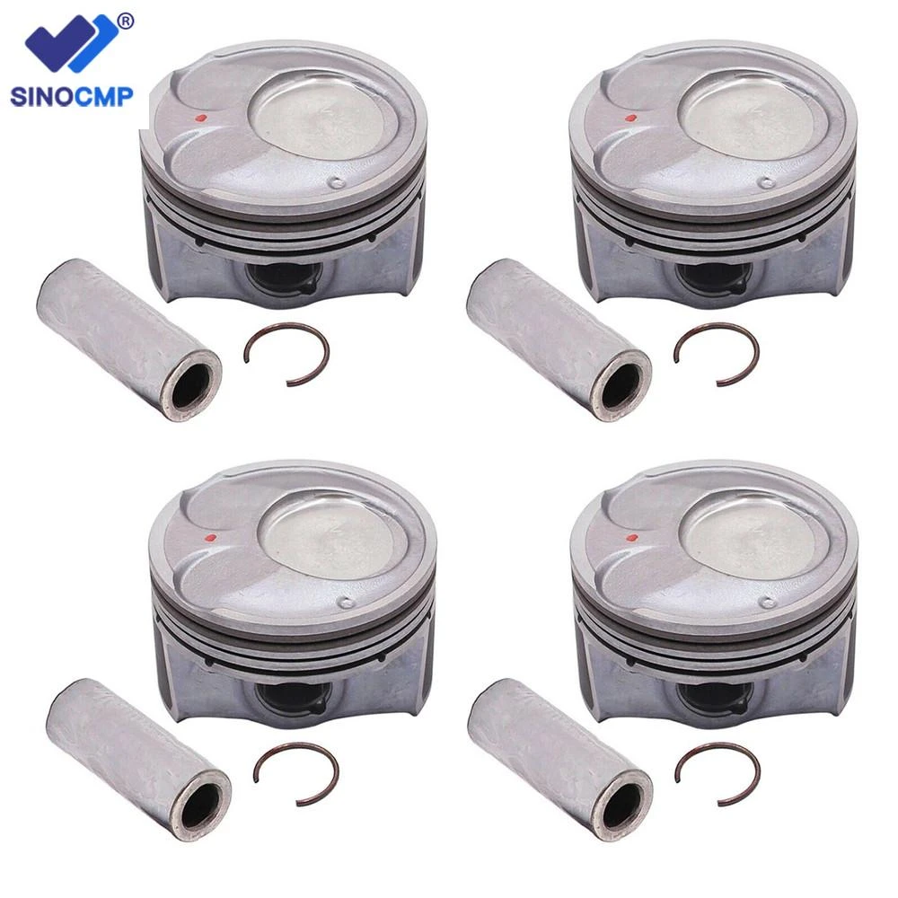 23041 2E210 4pcs Piston & Rings kit Replacemnt for Kia Soul Forte