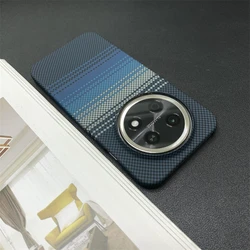Color - Blocked Woven Texture Scratch - Resistant Phone Case for Huawei Nova 15 Max (Blue)