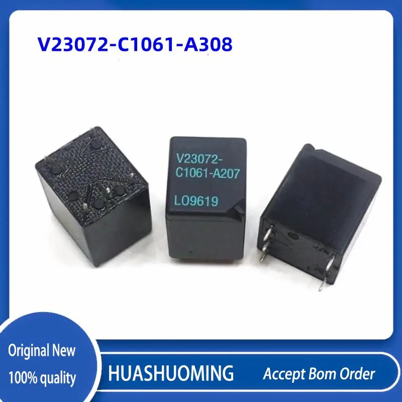 

1 шт./партия, новые Φ V23072 5pins 15A 12VDC