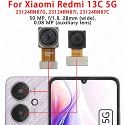 Front Selfie and Rear Camera Module Flex Cable Replacement (Redmi13C 5G Back All)