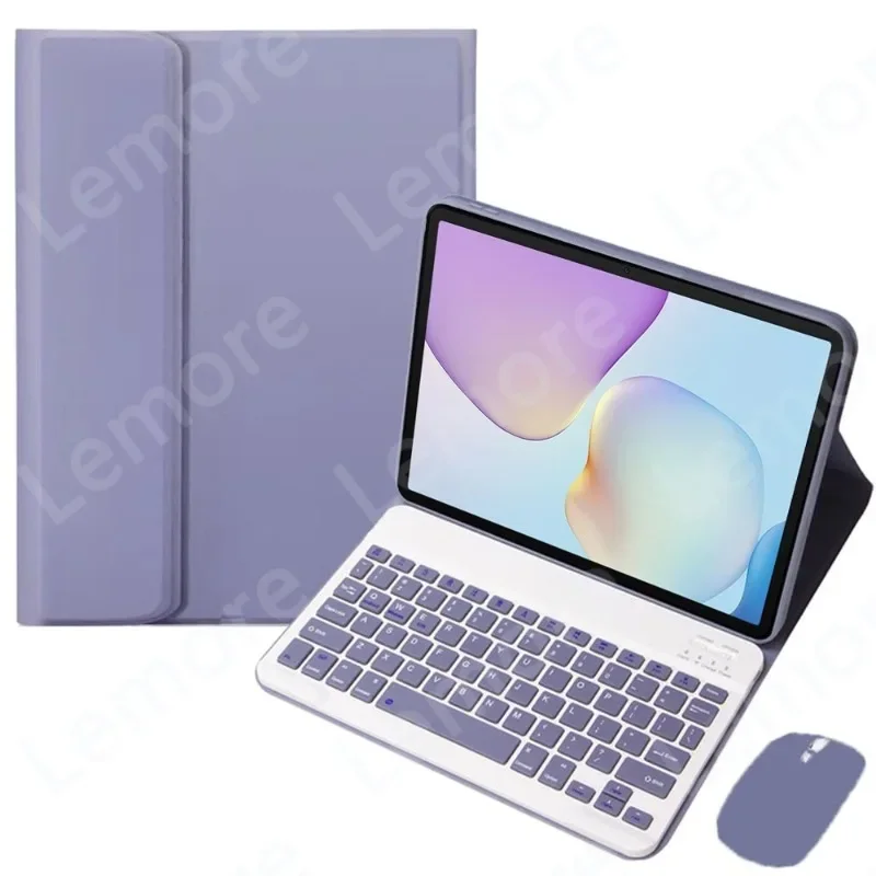 Enhanced Tablet Case with Keyboard and Stand Cover - Korean Layout