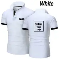 Polo personnalisé avec logo, T-shirt décontracté pour homme, mode été, vêtements de sport, coupe ajustée, imprimés recto-verso, S~5XL 2026 5
