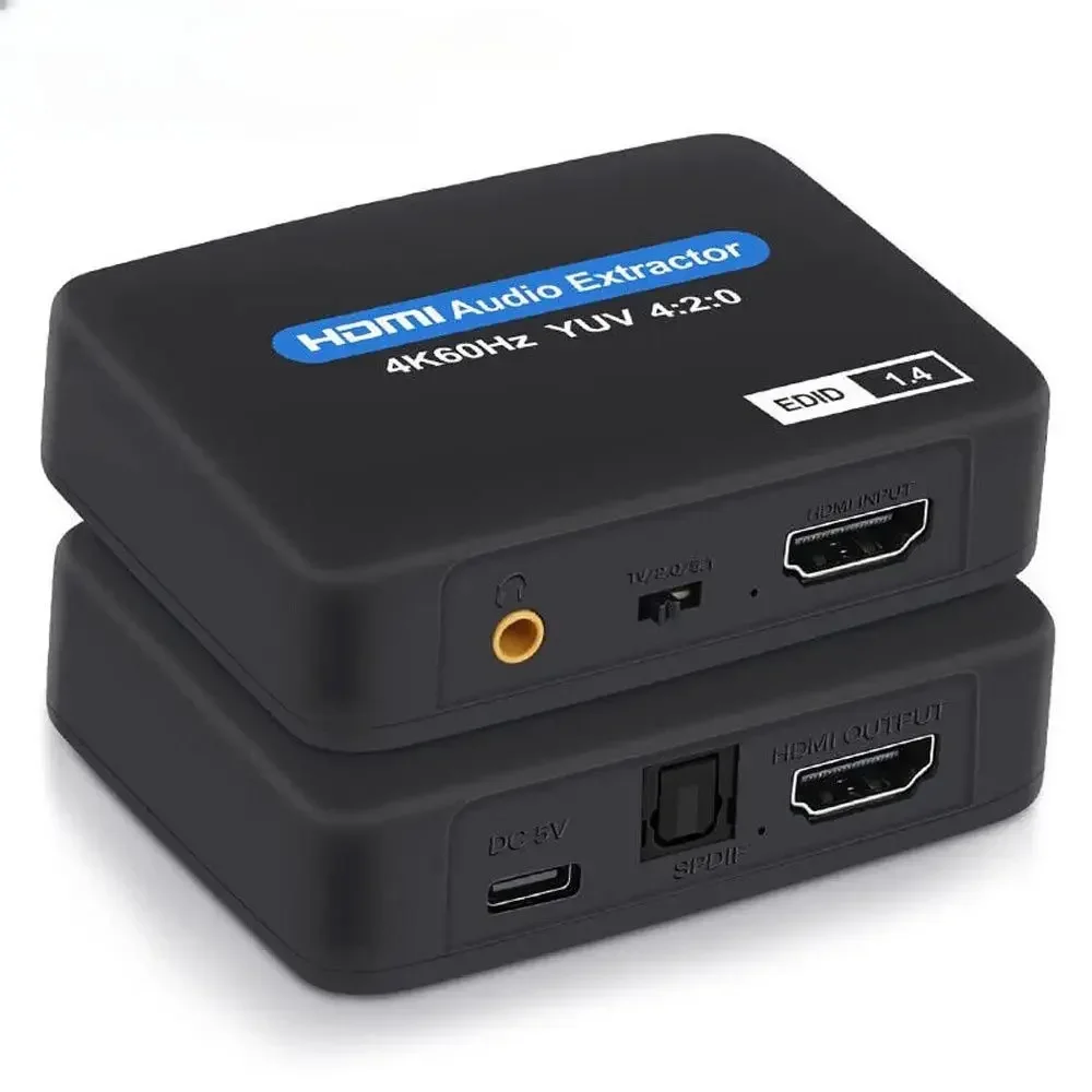 Audio Extractor Ps4 Slim Audio Jack 4K X 2K HDMI Audio Extracotr