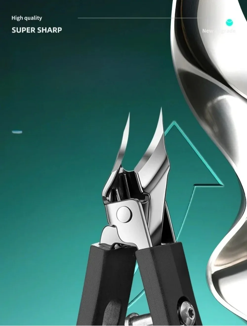 Szczegółowy widok skośnego ostrza