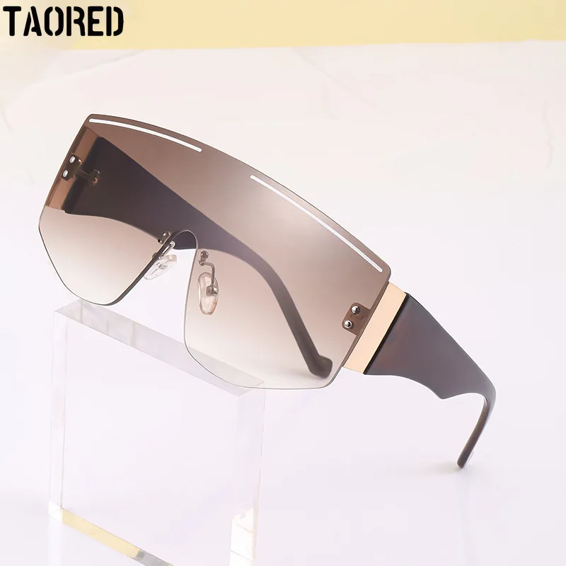 New Trendy Fashion Women's Sunglasses Oversized Shield Frame Elegant
