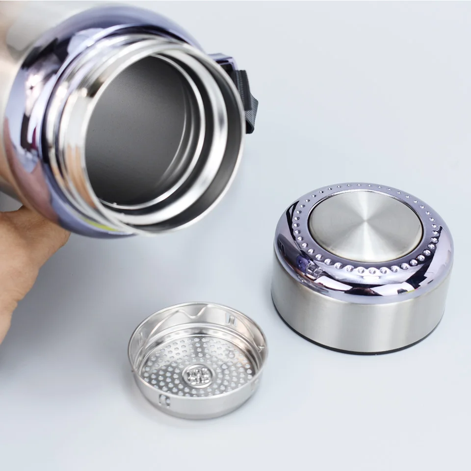 800Ml Stainless Steel Water Bottle Large Capacity Double Wall Thermos Bottle Outdoor Vacuum Water Flask Thermal Insulated Cup Hot And Cold Water Bottle