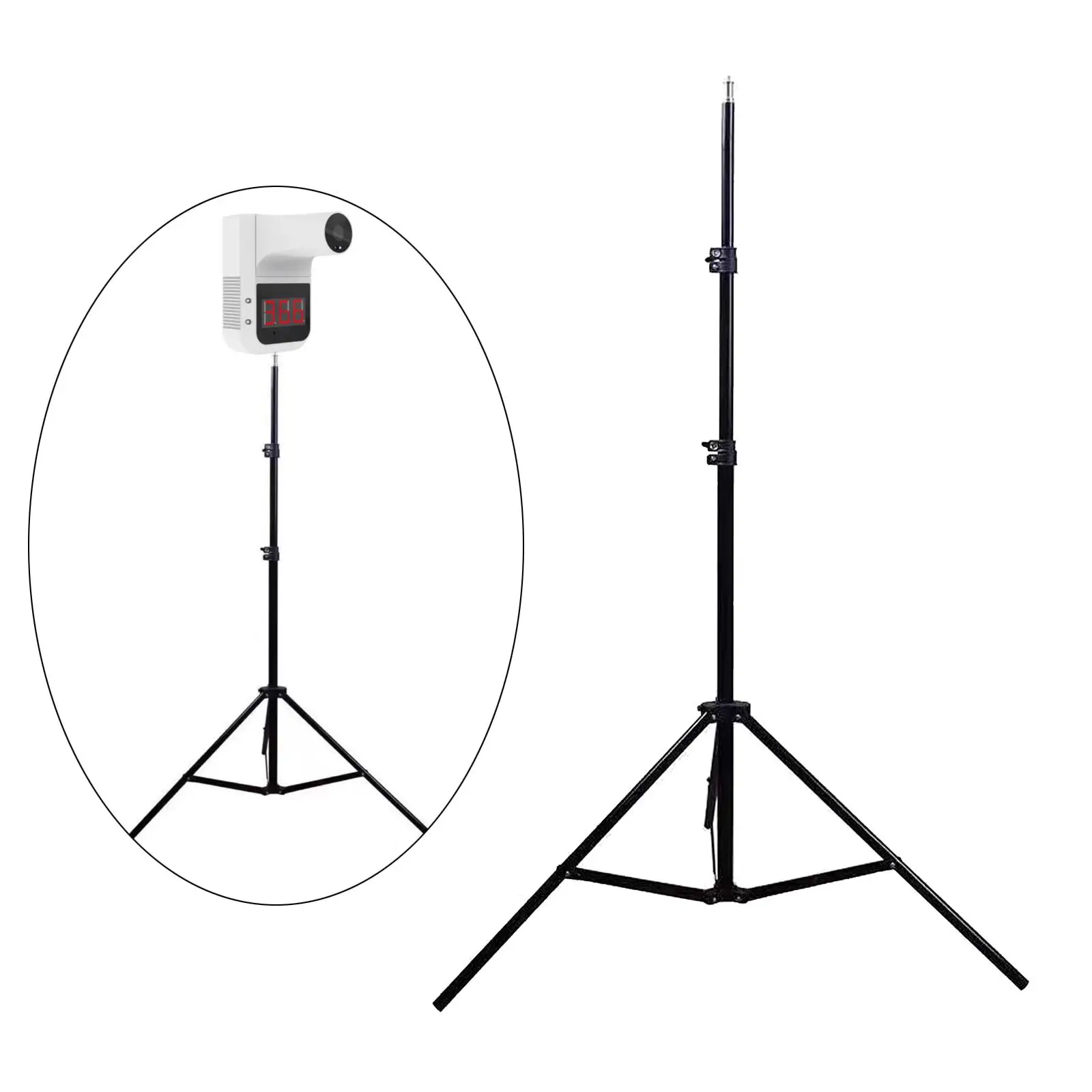 Aluminum Light Photography Tripod Stand umbrella bracket for Backgrounds