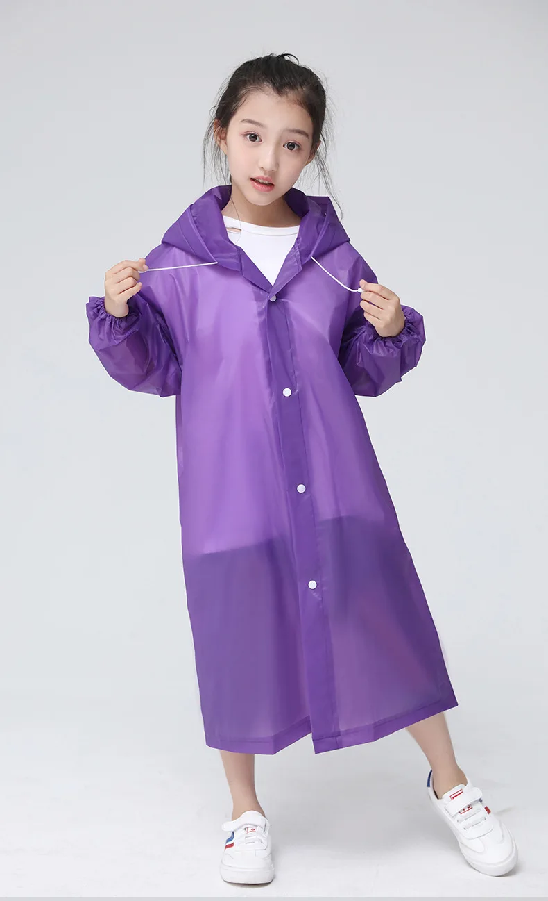 Pliable Sac De Rangement Réutilisable Adulte - Imperméable EVA - Capuche Et Manches - Sac De Rangement - Pour Randonnée, Festival Poncho De Pluie