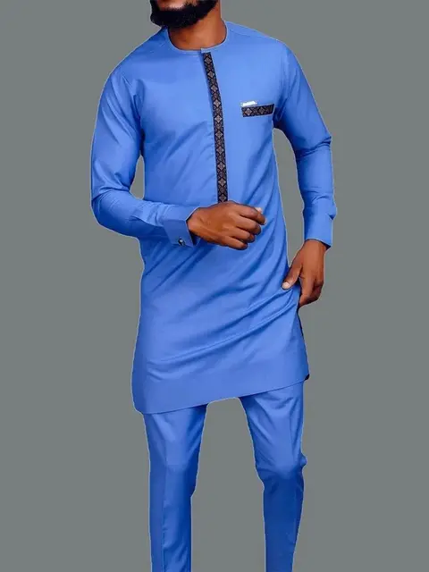 Ademola Long Sleeve Dashiki Outfit
