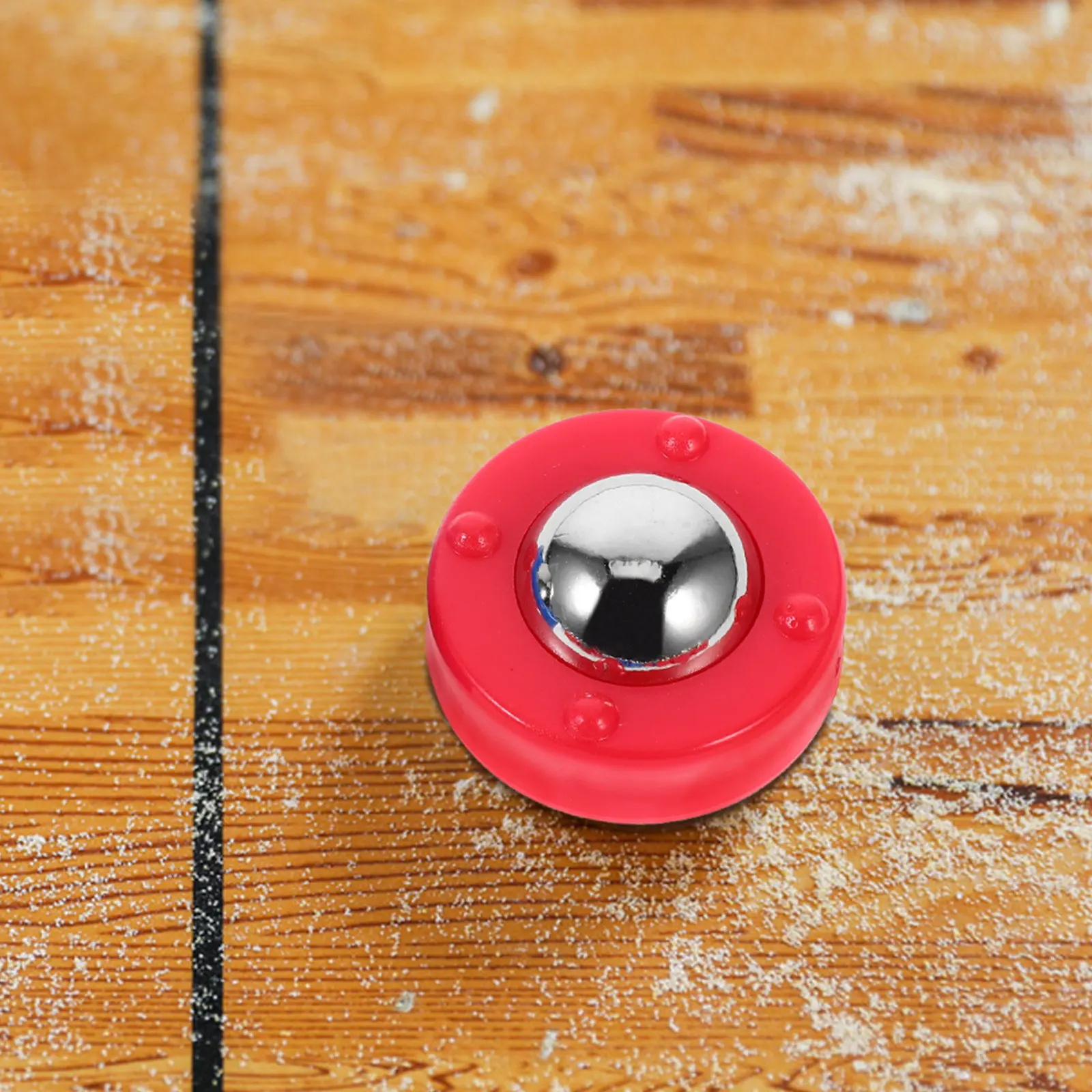 40개 스틸 플라스틱 셔플보드 퍽 롤 비즈, 테이블탑 셔플보드 게임용, 부드럽고..