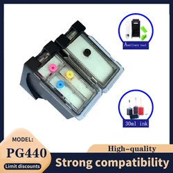 vilaxh Refillable Ink Cartridge PG440 CL441 For Canon PixmaMG3140 MG3540 MG3640 MG3640S MG4240 MX438 MX518 MX378 TS5140 Printer