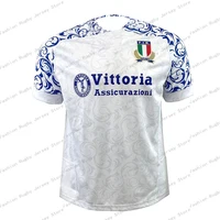 Italy Rugby Jersey Clothes Player Men Kids Children Train Polo T Shirt Team Girls Women Tee Teenager Home Top 202425 Hot New 1
