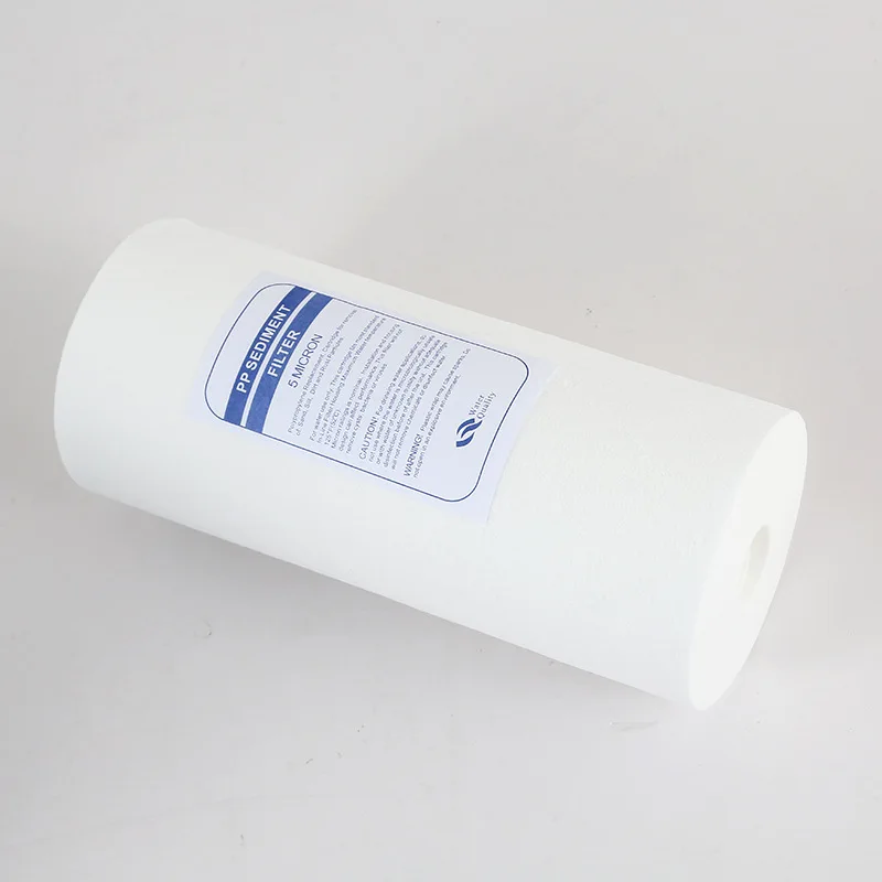 1pc 10inch PP Cotton Filter Element Water Purifier Filter Element Front Shell 1/5micron Bottle Accessories