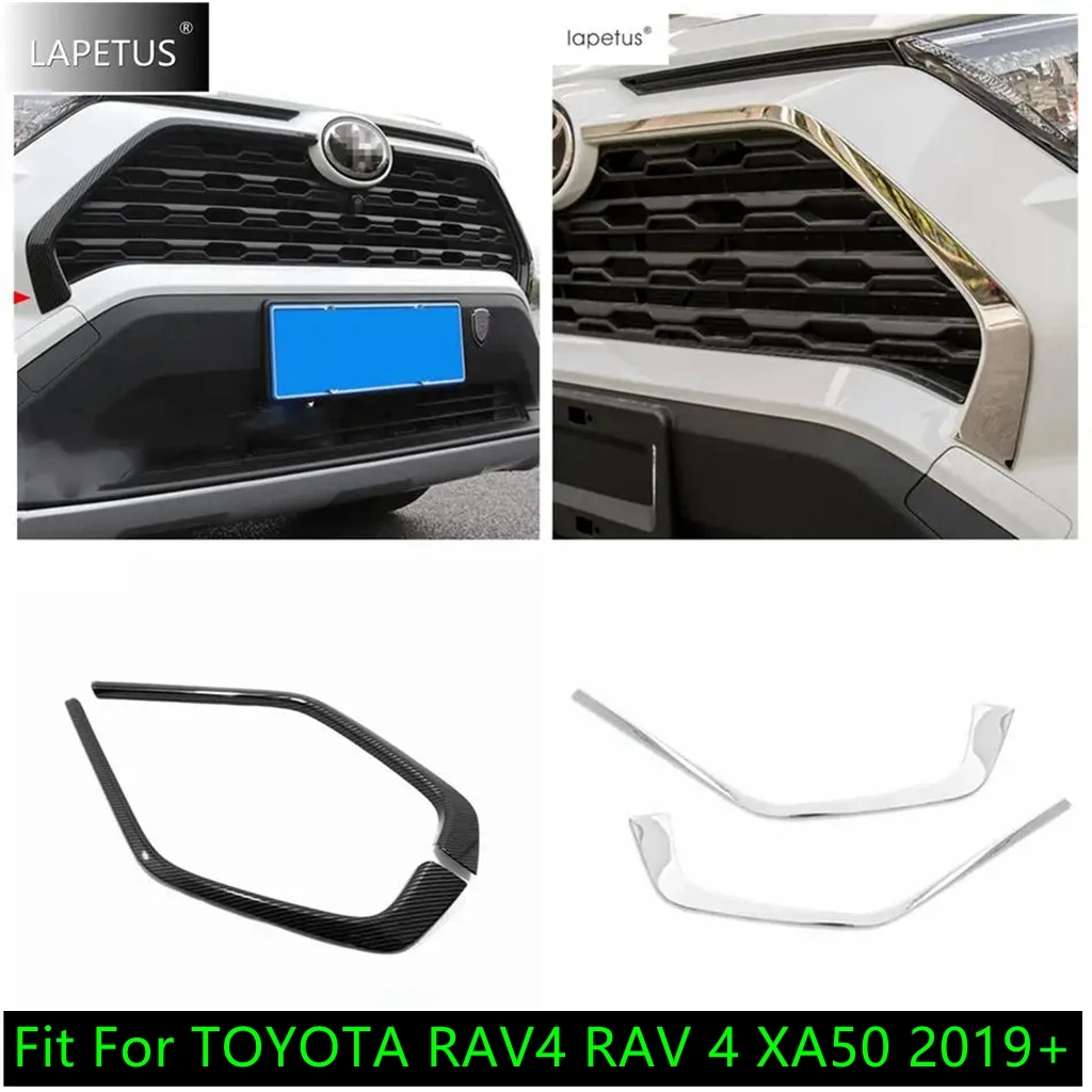 

For TOYOTA RAV4 RAV 4 XA50 2019 2020 2021 2022 Front Grille Grills Mesh Racing Insert Strip Cover Trim Car Accessories Exterior