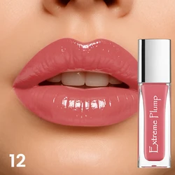 Radiant Shine Mirror Lip Gloss - Long - Lasting Hydration & Waterproof Finish (12)
