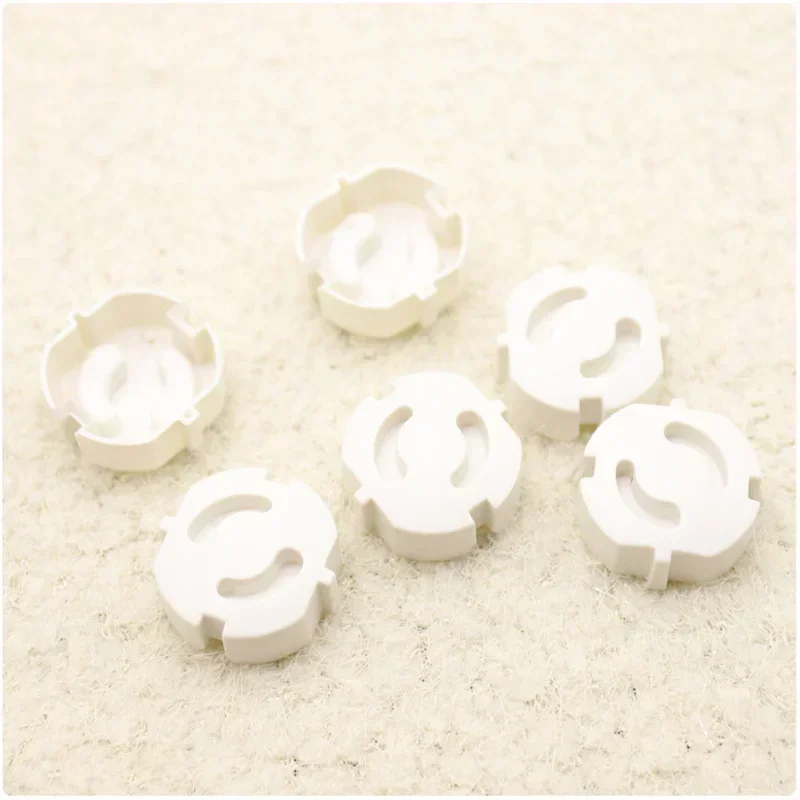 8pcs Baby Safety Electrical Plastic Safe Lock Child Safety Guard Protection Anti Electric Shock Plugs Protector Rotate Cover