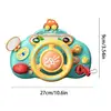 Cartoon Electric Simulate Driving Car Steering Wheel Baby Sounding Toys Kids Early Educational Stroller Driving Musical Toys 6
