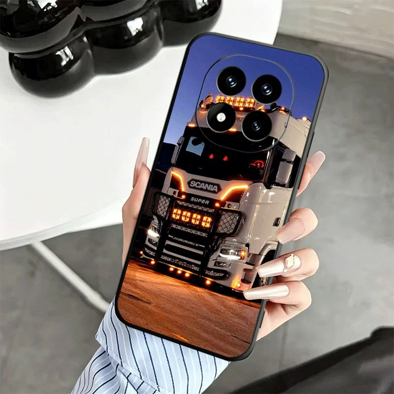 Sleek Black Heavy-Duty Soft Phone Case