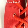 Natural Leather Lacing Jazz Dance Boot Stage Dancing Shoes Practice Sneakers For Girls And Women Wholesale 5