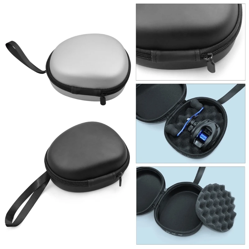 

Portable EVA Fishing Reel Bag Protective Cover for Drum/Spinning Reel Fishing Pouch Bag Fishing Accessories