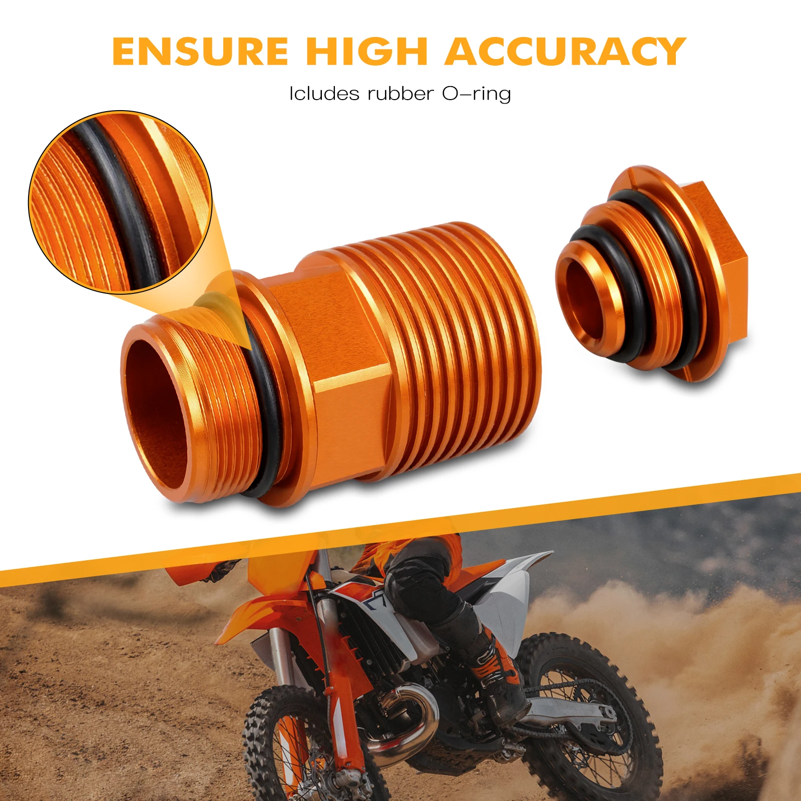Rear Brake Reservoir Extender Brake Fluid Cylinder Cover Cap For KTM 125 150 250 350 450 530 SX SX-F XC XC-W EXC EXC-F SMR 04-16 brake reservoir extender