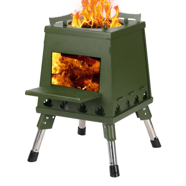 Collapsible Wood Burning Camping Stove Collapsible Rocket Stove