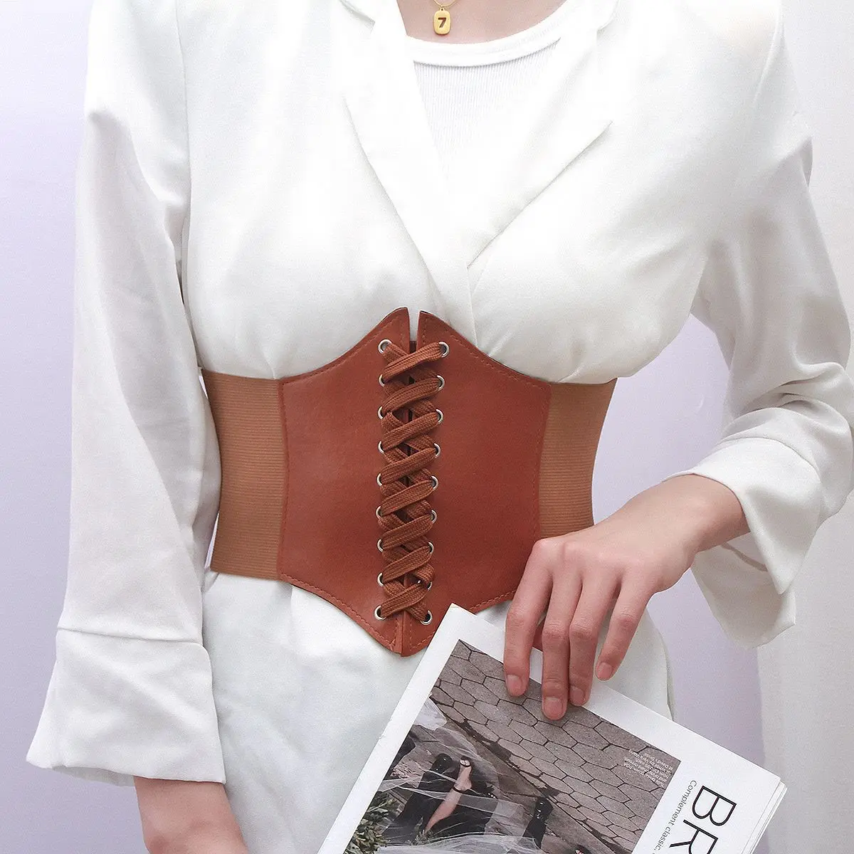 thumbnail image 1 of Blusa renacentista para mujer, top con corsé, cintura medieval, victoriana, hombros descubiertos, camisa de manga larga, disfraces de pirata para Cosplay y Halloween, 1 of 5