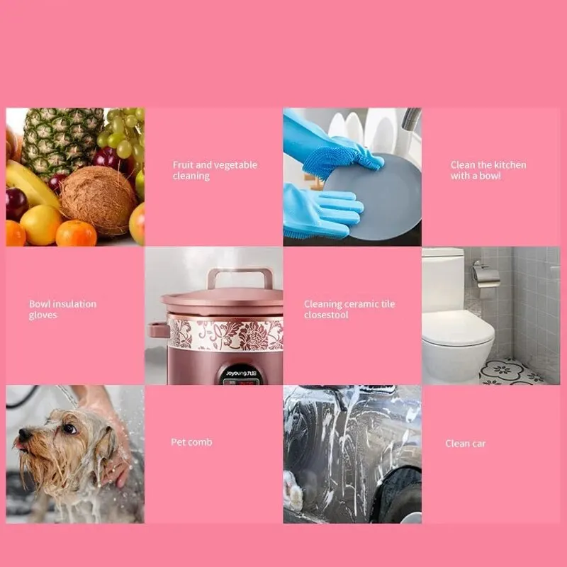 Silicone Gloves Dishwashing